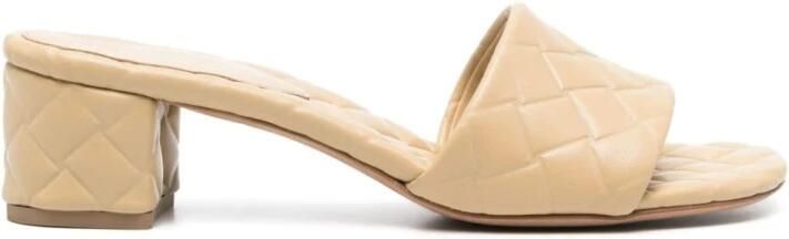 Bottega Veneta Gevoerde Sandalen