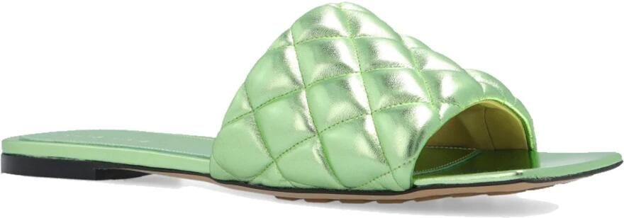 Bottega Veneta Gevoerde Sandalen van Kalfsleer