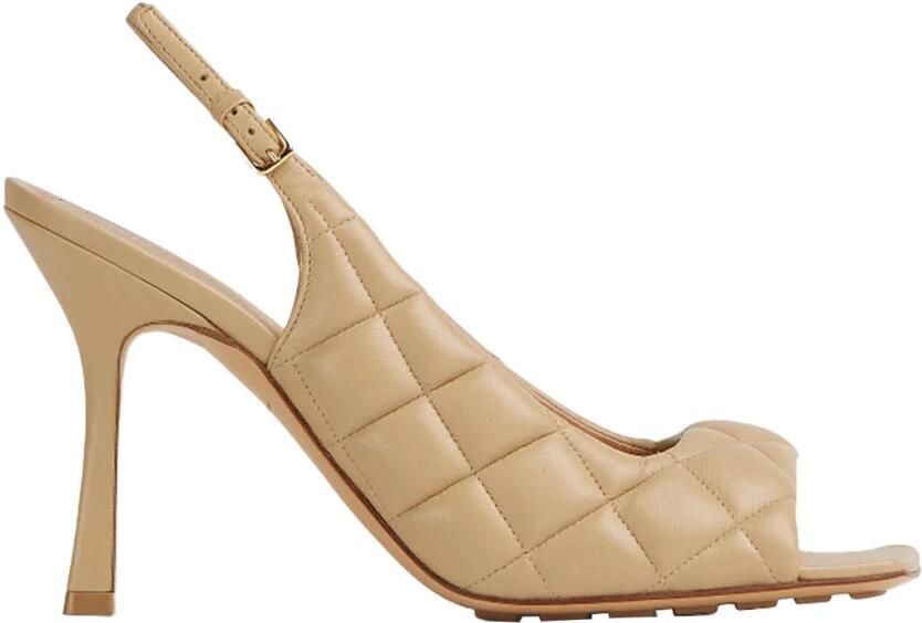 Bottega Veneta Gevoerde Slingback Sandaal