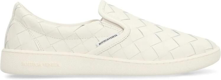 Bottega Veneta Geweven leren instap sneakers