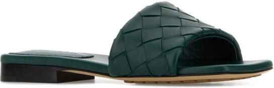 Bottega Veneta Geweven leren slippers - Foto 2