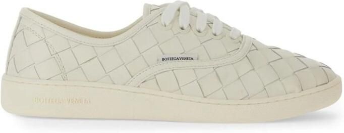 Bottega Veneta Leren Sneakers met Intrecciato Detail - Foto 2