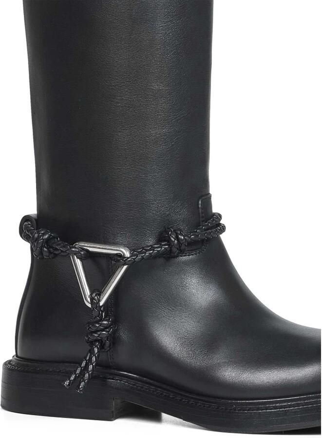 Bottega Veneta James Leren Enkellaarsjes - Foto 2