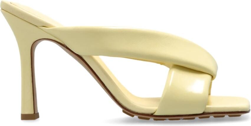 Bottega Veneta Leren muiltjes met hak Riva