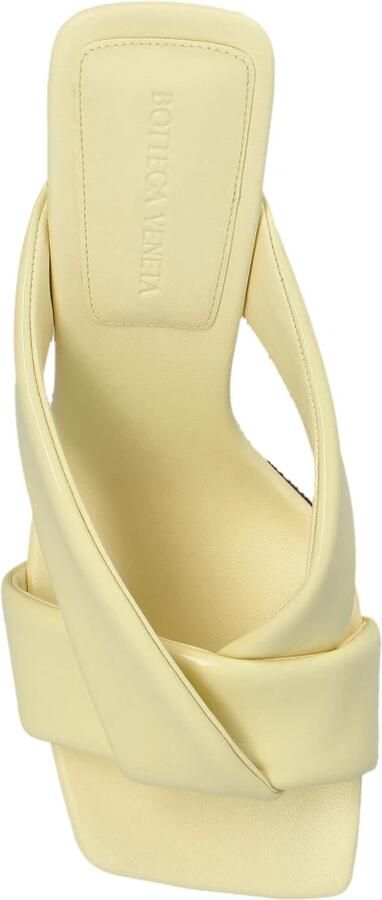 Bottega Veneta Leren muiltjes met hak Riva - Foto 2