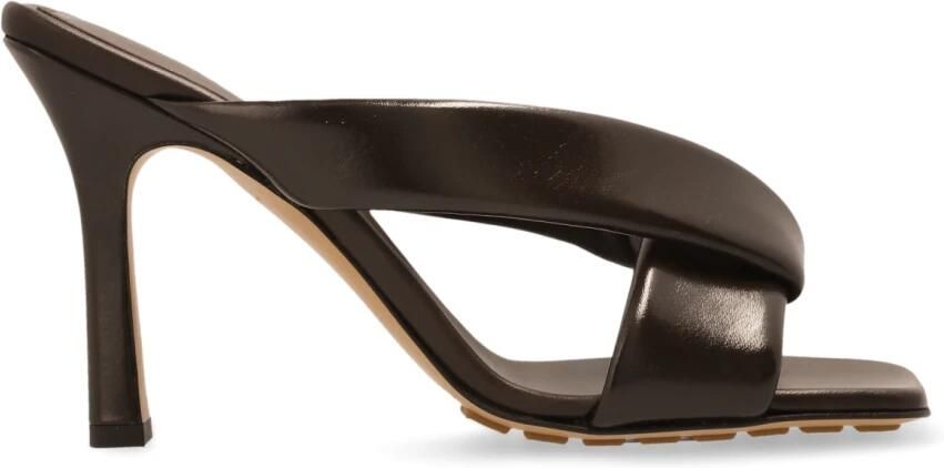 Bottega Veneta Leren muiltjes met hak Riva