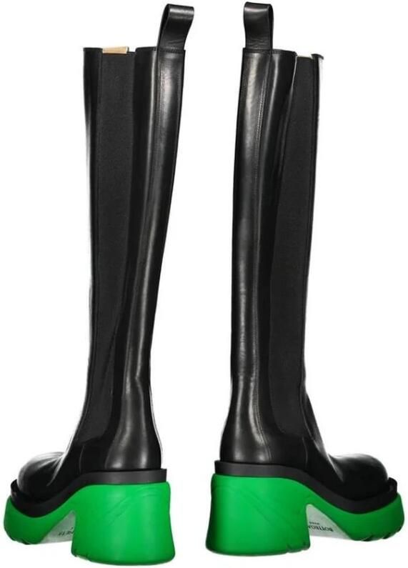 Bottega Veneta Leren Overknee Laarzen - Foto 2