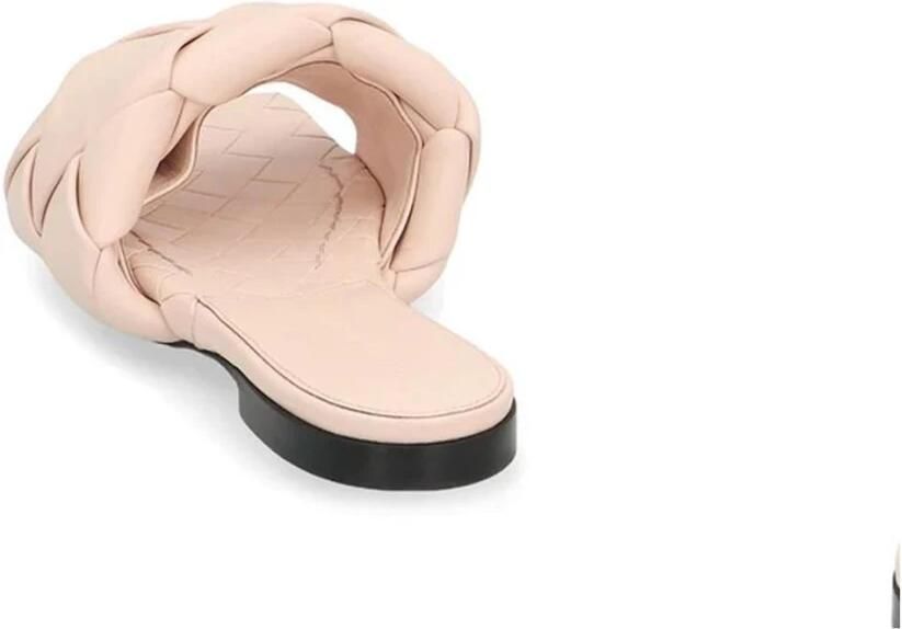 Bottega Veneta Leren Platte Sandalen met Details - Foto 2