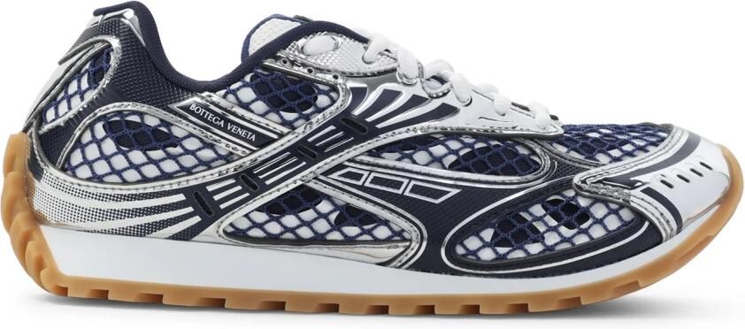 Bottega Veneta Zilveren Mesh Orbit Sneakers