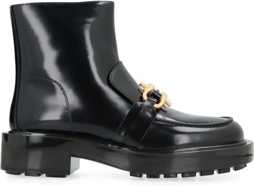 Bottega Veneta Monsieur Enkellaarzen Glanzend Leer - Foto 3