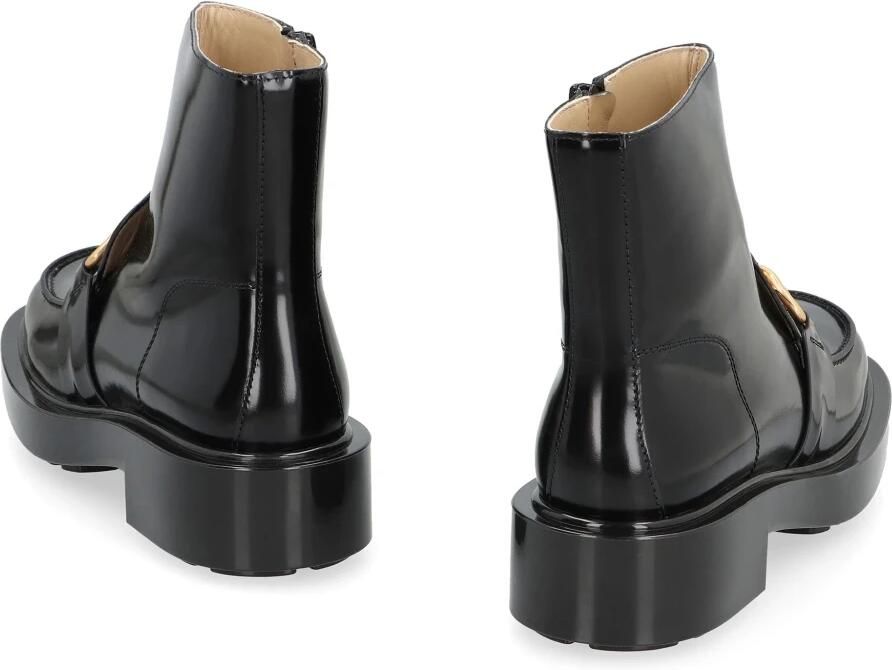 Bottega Veneta Monsieur Enkellaarzen Glanzend Leer