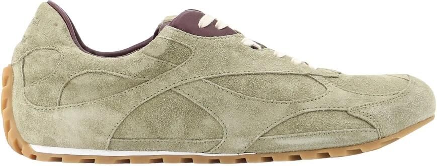 Bottega Veneta Orbit Flash Suede Sneakers