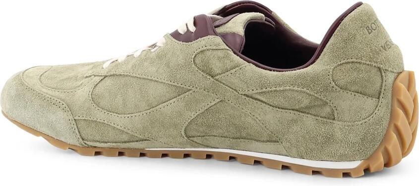 Bottega Veneta Orbit Flash Suede Sneakers - Foto 3