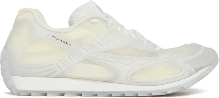 Bottega Veneta Witte Sneakers met Transparante Mesh Bovenkant - Foto 5