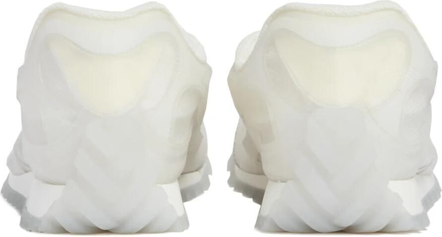 Bottega Veneta Witte Sneakers met Transparante Mesh Bovenkant - Foto 3