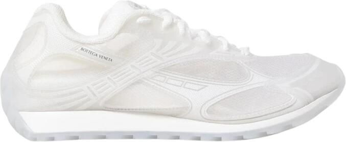 Bottega Veneta Witte Sneakers met Transparante Mesh Bovenkant - Foto 7