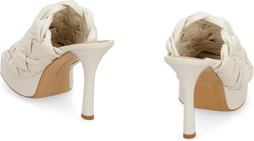 Bottega Veneta Padded Intrecciato Platform Sandalen - Foto 2