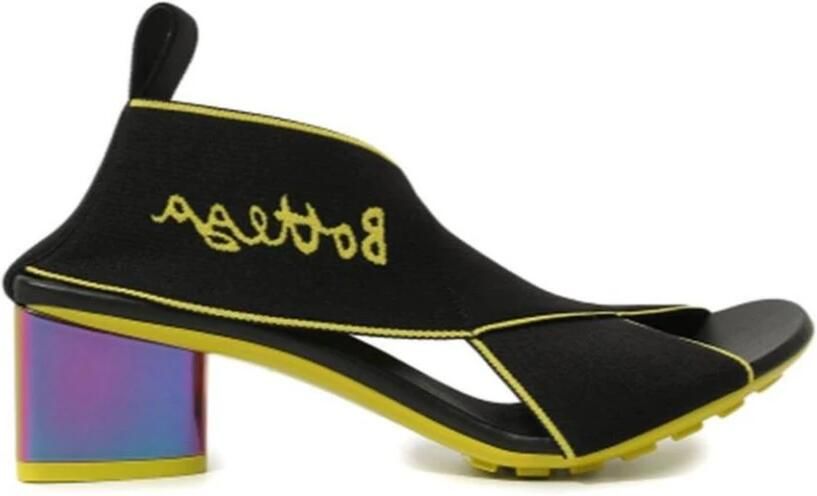Bottega Veneta Platform Stoffen Sandalen