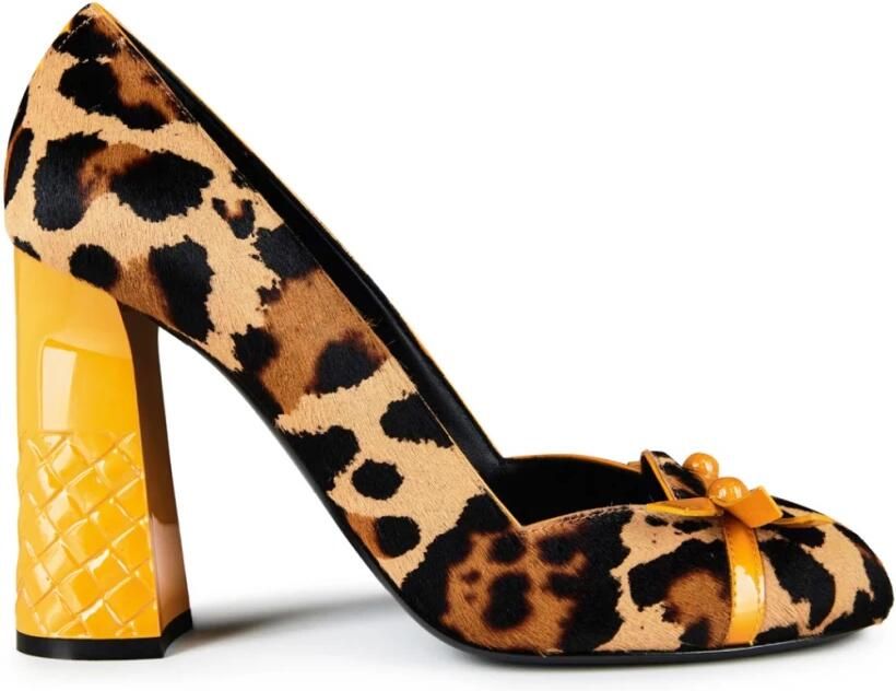 Bottega Veneta Pony Pollock Pumps