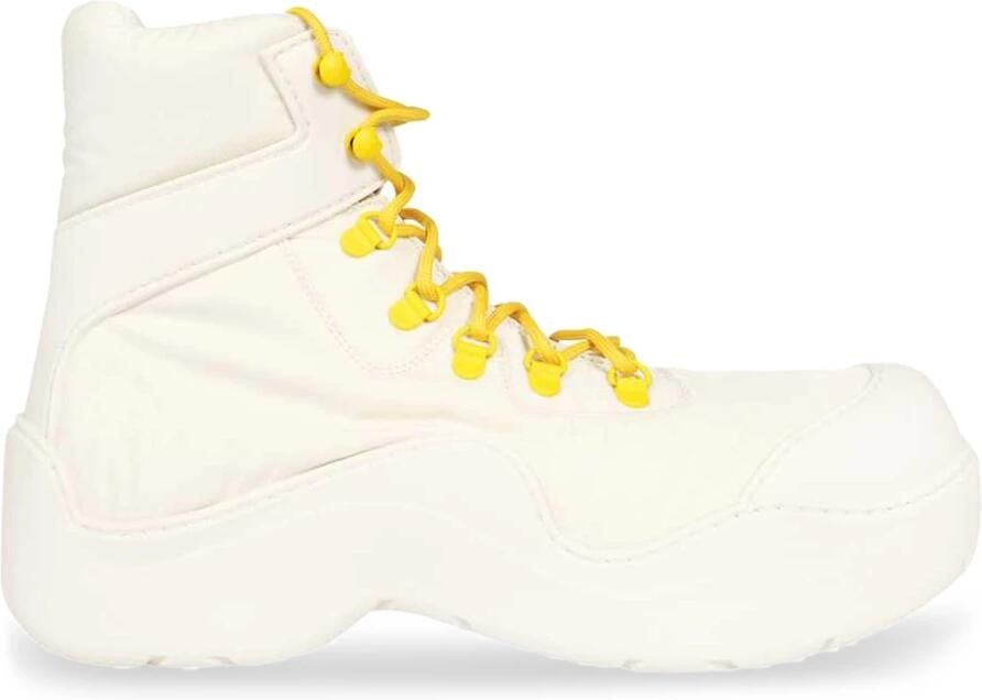 Bottega Veneta Puddle Bomber Lace-up Boots