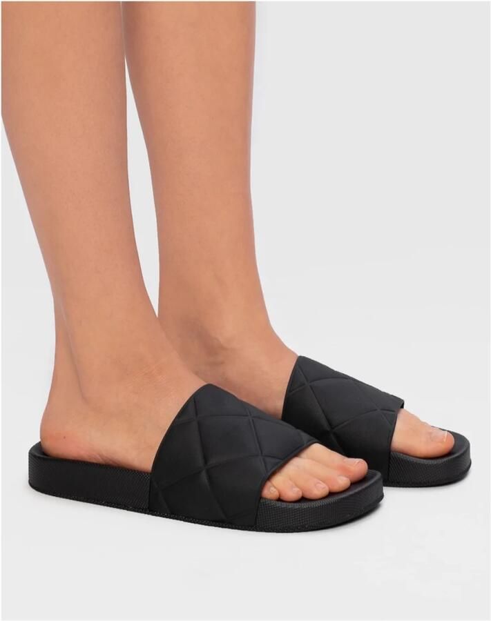 Bottega Veneta Rubber Slider Sandalen - Foto 2
