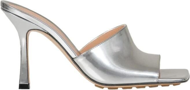 Bottega Veneta Heeled Mules Gray Dames