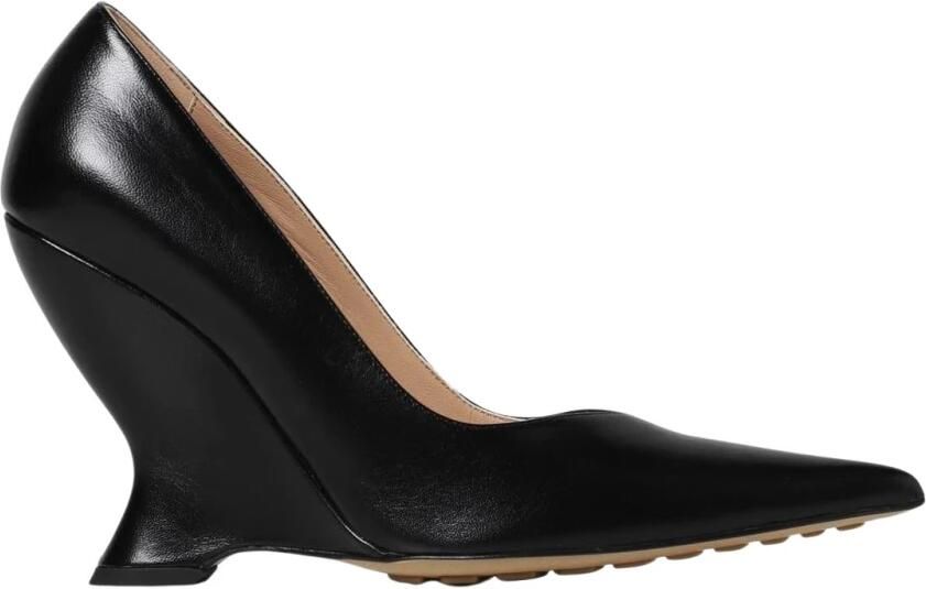 Bottega Veneta Sculpted Heel Pump Pointy Toe Wedge