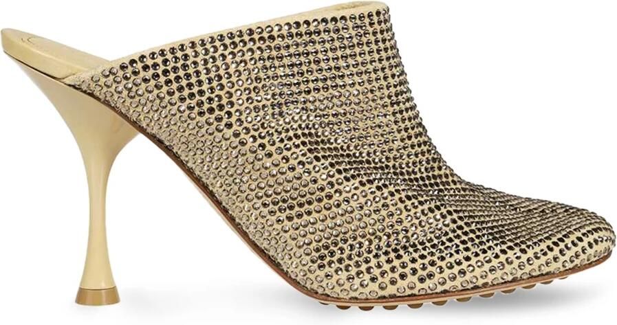 Bottega Veneta Sparkle Dot Sock mules