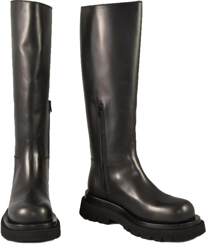 Bottega Veneta Stijlvolle Zwarte Laarzen voor Vrouwen Zwart Dames - Foto 2
