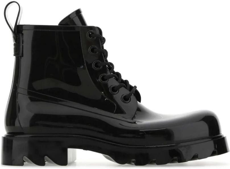 Bottega Veneta Veterschoenen Combatlaarzen met Ronde Neus