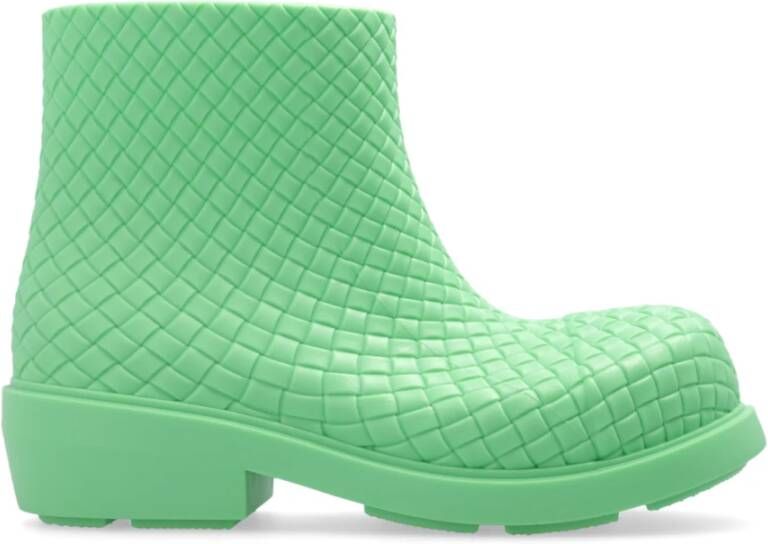 Bottega Veneta Brandweerman regenlaarzen Green Dames