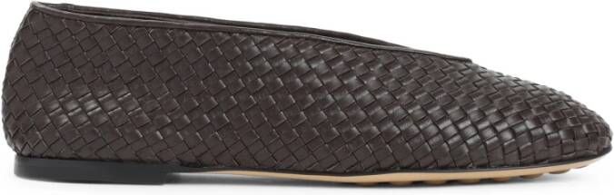 Bottega Veneta Bruine Ballerina's voor Vrouwen