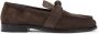 Bottega Veneta Bruine Suède Loafers Luxe Schoenen - Thumbnail 1