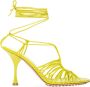 Bottega Veneta Dot heeled sandals Yellow Dames - Thumbnail 1