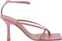 Bottega Veneta Elegante roze leren sandalen voor verfijnde stijl Pink Dames - Thumbnail 6