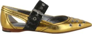 Bottega Veneta Fabric flats Grijs Dames