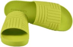 Bottega Veneta Flat Sandals Geel Dames