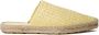 Bottega Veneta Gele Lagoon Espadrilles met Geweven Detail - Thumbnail 1