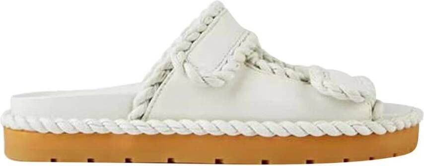Bottega Veneta Gevlochten Slip-On Sandalen Stijlvol Comfort