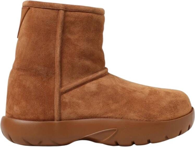 Bottega Veneta Gevoerde Enkellaarsjes