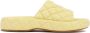 Bottega Veneta Gewatteerde leren sandalen Lemonade stijl Beige Dames - Thumbnail 1