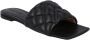Bottega Veneta Gewatteerde leren slippers - Thumbnail 1
