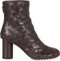 Bottega Veneta Geweven Leren Enkellaarzen - Thumbnail 1