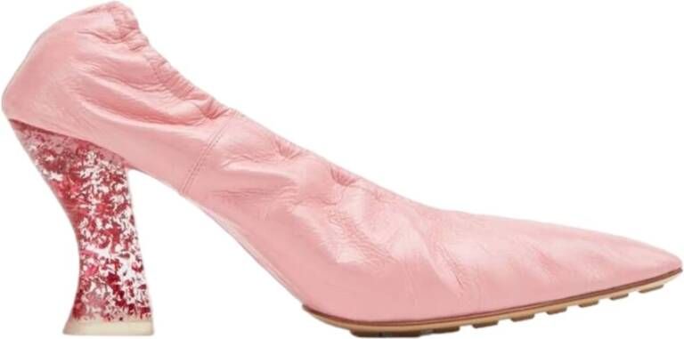 Bottega Veneta Glitter Hak Almond Pump