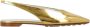 Bottega Veneta Gouden Slingback Pumps Elegante Schoenen - Thumbnail 1