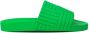 Bottega Veneta Slider rubber slides Groen Dames - Thumbnail 7