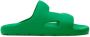 Bottega Veneta Groene Rubber Slipper Sandalen - Thumbnail 1