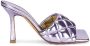 Bottega Veneta Heeled Mules Purple Dames - Thumbnail 1