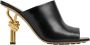 Bottega Veneta Muiltjes met knoophak Zwart Dames - Thumbnail 1