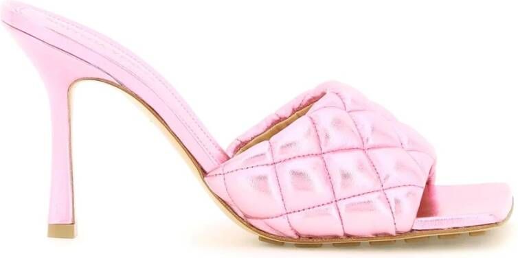 Bottega Veneta High Heel Sandals Pink Dames